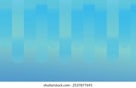 Minimal geometric background. Dynamic blue shapes composition with white line.Paper layer circle blue abstract background. Curves and lines use for banner, cover, poster, wallpaper, design with space