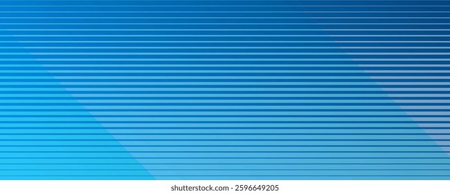 Minimal geometric background. Dynamic blue shapes composition with white lines. Abstract background modern hipster futuristic graphic.
