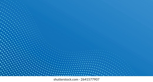Minimal geometric background. Dynamic blue shapes composition with white lines. Abstract background modern hipster futuristic graphic. modern arts
