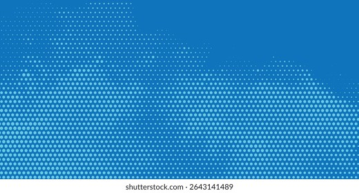 Minimal geometric background. Dynamic blue shapes composition with white lines. Abstract background modern hipster futuristic graphic. modern arts