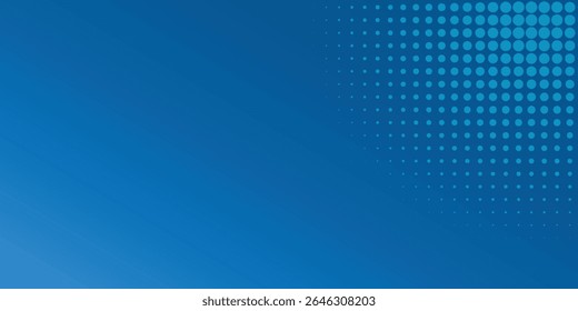 Minimal geometric background. Dynamic blue shapes composition with white lines. Abstract background modern hipster futuristic graphic arts dot