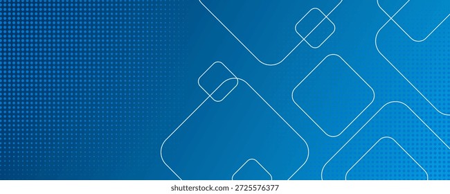 Fondo geométrico mínimo. Composición de Formas azules dinámicas con líneas blancas. Fondo Abstractas moderno hipster futurista gráfico.