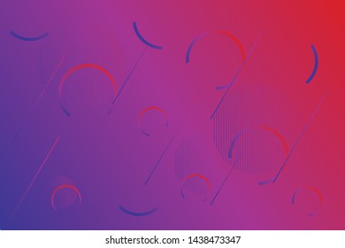 Minimal geometric background. Dynamic fluid shapes composition with Modern Abstract design for Landing page template, wallpaper,background element template