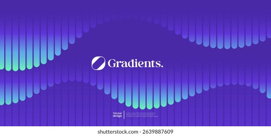 Minimal geometric background. Dynamic linear pattern composition. Eps10 vector.