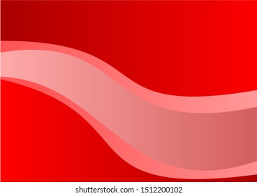 minimal geometric background. dynamic shape. red background. curve pattern.
