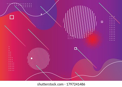 MInimal geometric Background Dynamic Shape composition 