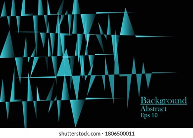 Minimal geometric background - Dynamic shape composition. Eps10