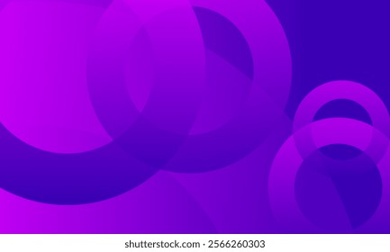Minimal geometric background. Dynamic shape composition. overlapping circle shaped background. Vector illustration