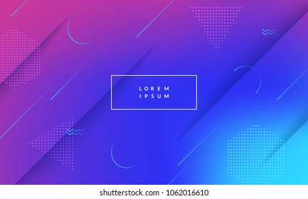 Minimal geometric background  Dynamic shapes composition  Eps10 vector 