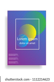 Minimal geometric background. Dynamic shapes composition. Eps10 vector.