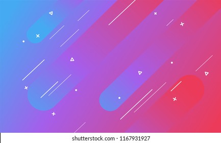 Minimal geometric background. Dynamic shapes composition. Eps10 vector.