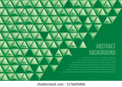 Minimal geometric background. Dynamic shapes composition