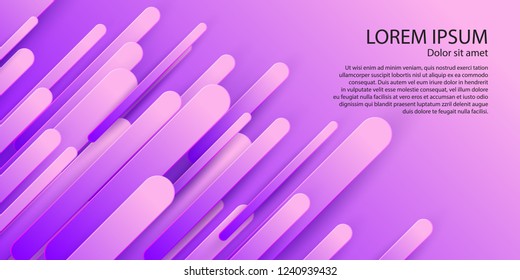 Minimal geometric background. Dynamic shapes motion composition. Eps10 vector.