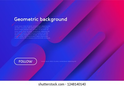 Minimal geometric background with dynamic shapes for presentations or brochures. Eps 10.