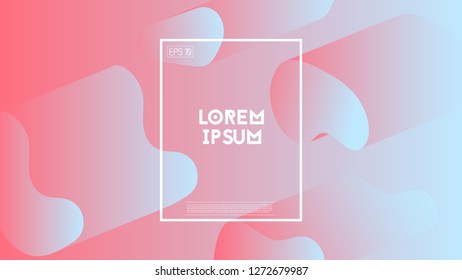 Minimal geometric background. Dynamic shapes with gradients. Eps10 vector.