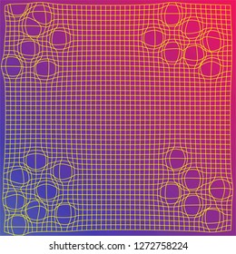 Minimal geometric background. Dynamic shapes composition. Eps10 vector. - Vector
optical art abstract background wave design 
Moving colorful lines 