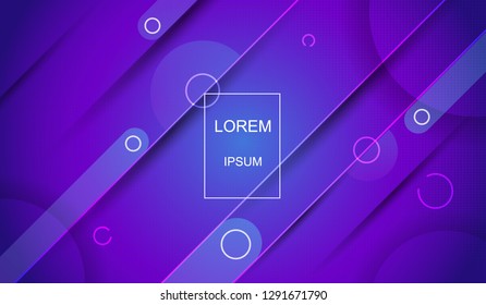 Minimal geometric background. Dynamic shapes composition. Eps10 vector.