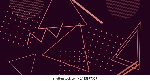 Minimal geometric background. Dynamic shapes design. Minimalistic vector composition.