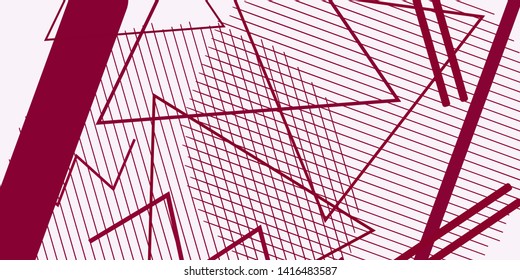 Minimal geometric background. Dynamic shapes design. Minimalistic vector composition.