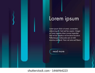 Minimal geometric background. Dynamic shapes composition. 
