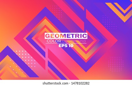 Minimal geometric background. Dynamic shapes composition. Applicable for gift card, cover poster, on wall template,  landing page, ui, ux ,coverbook,  baner, social media posted