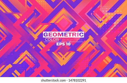 Minimal geometric background. Dynamic shapes composition. Applicable for gift card, cover poster, on wall template,  landing page, ui, ux ,coverbook,  baner, social media posted