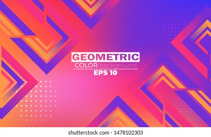 Minimal geometric background. Dynamic shapes composition. Applicable for gift card, cover poster, on wall template,  landing page, ui, ux ,coverbook,  baner, social media posted