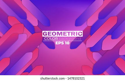 Minimal geometric background. Dynamic shapes composition. Applicable for gift card, cover poster, on wall template,  landing page, ui, ux ,coverbook,  baner, social media posted