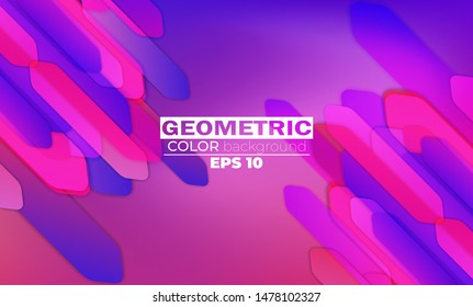 Minimal geometric background. Dynamic shapes composition. Applicable for gift card, cover poster, on wall template,  landing page, ui, ux ,coverbook,  baner, social media posted