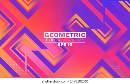 Minimal geometric background. Dynamic shapes composition. Applicable for gift card, cover poster, on wall template,  landing page, ui, ux ,coverbook,  baner, social media posted