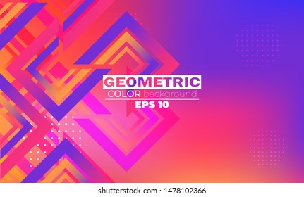 Minimal geometric background. Dynamic shapes composition. Applicable for gift card, cover poster, on wall template,  landing page, ui, ux ,coverbook,  baner, social media posted