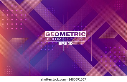 Minimal geometric background. Dynamic shapes composition. Applicable for gift card, cover poster, on wall template,  landing page, ui, ux ,coverbook,  baner, social media posted