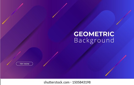 Minimal geometric background. Dynamic shapes composition. Eps10 vector