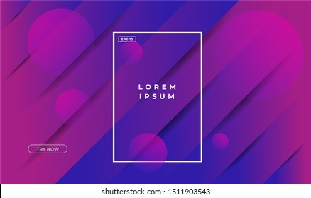 Minimal geometric background. Dynamic shapes composition. Eps10 vector