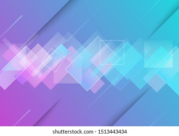 Minimal geometric background. Dynamic shapes composition. Eps10 vector.