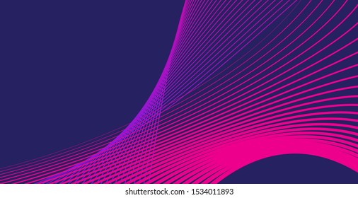 Minimal geometric background. Dynamic shapes composition. Eps10 vector.