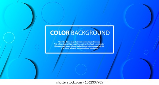 Minimal geometric background. Dynamic shapes composition. Creative geometric wallpaper. Trendy gradient shapes composition.Eps10 vector.