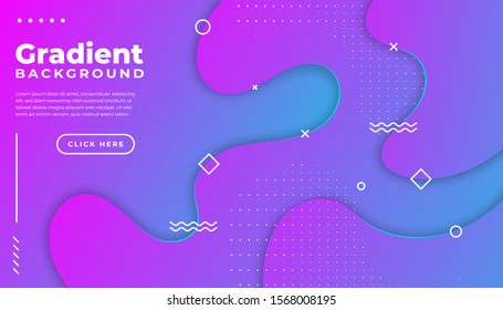 Minimal geometric background. Dynamic shapes composition