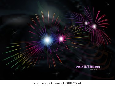 Minimal geometric background. Dynamic shapes composition. Eps10 vector.
