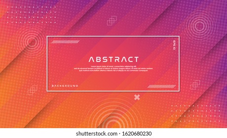 Minimal geometric background. Dynamic shapes composition. Eps10 vector.