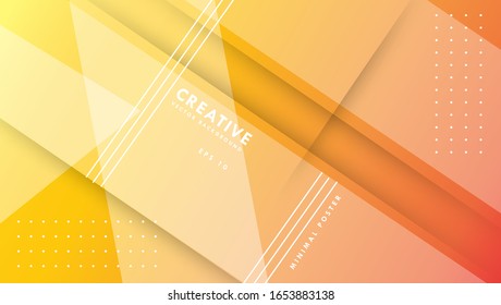 Fondo geométrico mínimo. Composición dinámica de formas. Vector Eps10.