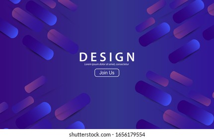 Minimal geometric background. Dynamic shapes composition.