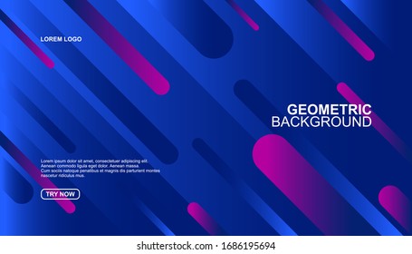
Fondo geométrico mínimo. Composición dinámica de formas. Vector Eps10.