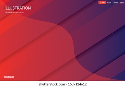 Minimal geometric background. Dynamic shapes composition. Eps10 vector.