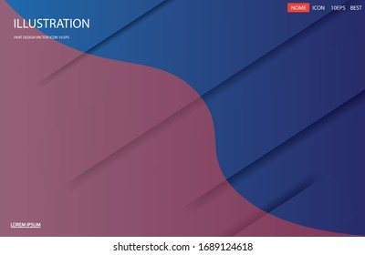 Minimal geometric background. Dynamic shapes composition. Eps10 vector.