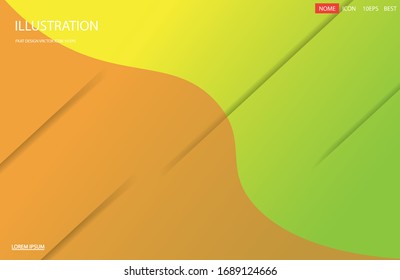 Fondo geométrico mínimo. Composición dinámica de formas. Vector Eps10.