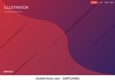 Minimal geometric background. Dynamic shapes composition. Eps10 vector.