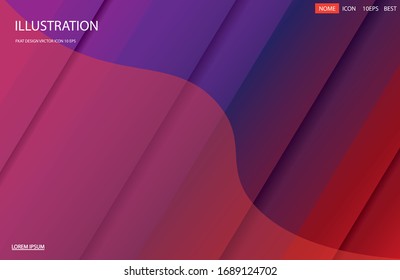 Minimal geometric background. Dynamic shapes composition. Eps10 vector.