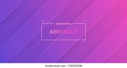 Minimal geometric background. Dynamic shapes composition.