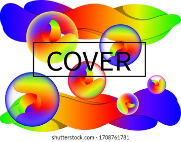 Minimal geometric background. Dynamic shapes composition. Eps10 vector
